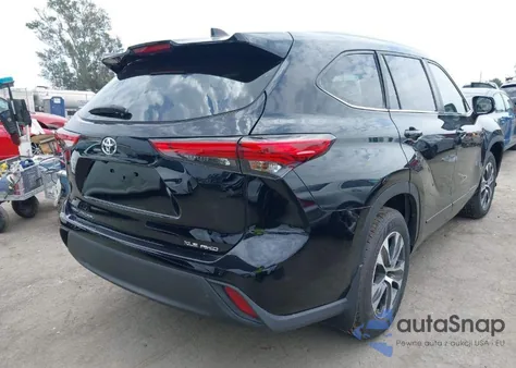 2023 Toyota Highlander Xle z USA, uszkodzony, nr VIN 5TDKDRBH3PS505252